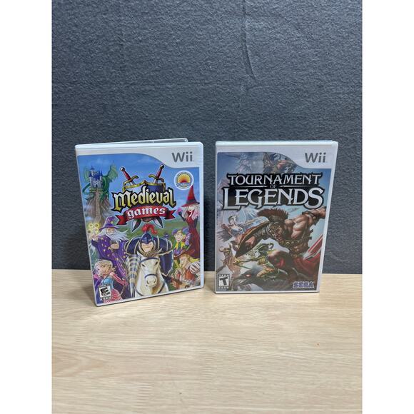 Nintendo Wii Black Console RVL-101 Bundle W/ 2 Games Controller, Sensor Cords - Picture 2 of 9